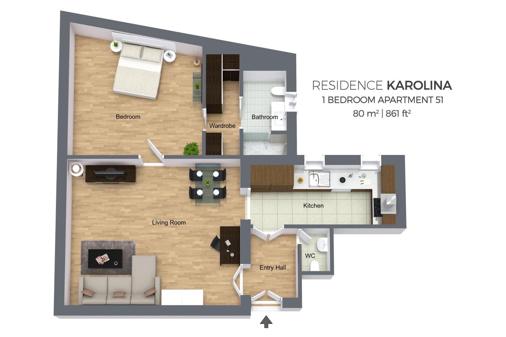 Apartment Karolina Prague
